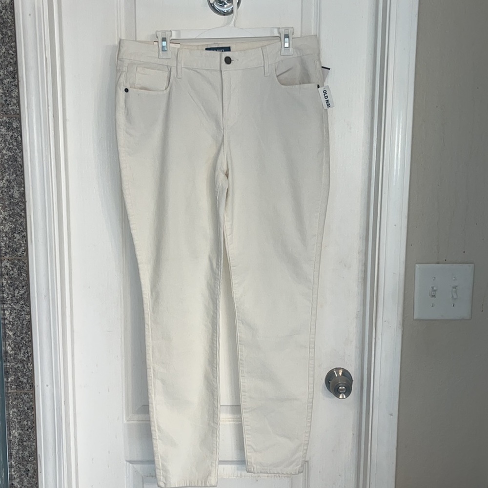 Old Navy rockstar corduroy super skinny mid rise